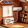 Miniature Split Air Conditioner Model - 1:12 Scale Diorama Accessory for 6" Action Figure Scene & Collectible Display (WhiteAirConditioner) view 2