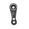 RC Replacement Parts For UDR 1/7 Short Card Metal 25T Tooth Steering Servo Arm Horn RC Car Truck Model Upgrade Parts(Black) view 1