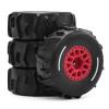 RC Automobiles Parts For Arrma For Mojave For Grom 1/16 4pcs 72mm Short Course Truck Sand Tire RC Car Upgrade Parts Repair Accessories(Red,B) view 1