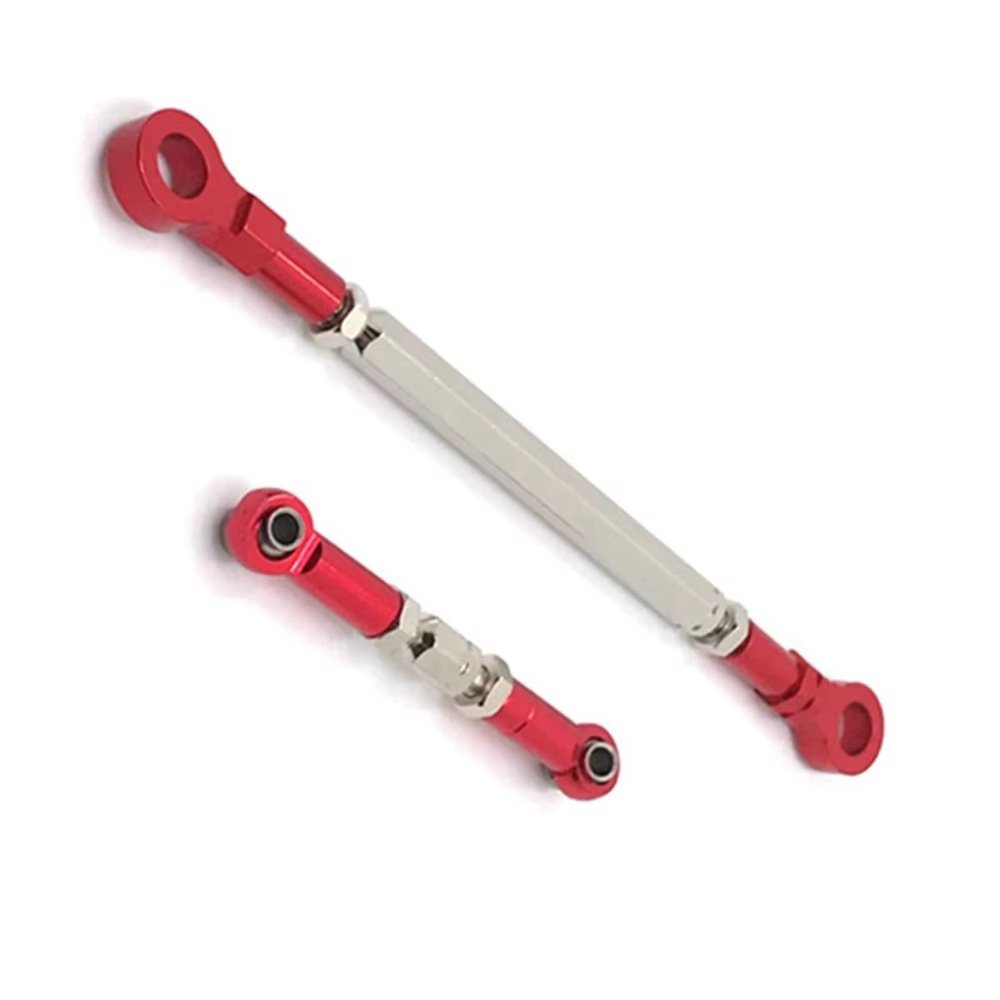 AQWBTYD Compatible with HB ZP1001 ZP1002 ZP1003 ZP1004 1/10 RC Crawler Car Upgrade Parts Metal Steering Rod Servo Link Rod RC Assortment