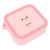 ZGHUNVRE Silicone Kids Camera Bag, Cute Cartoon Animal Design Shockproof Large Capacity Camera Carrying Case with Adjustable Shoulder Strap for Children Over 3 Years (Pink Pig) view 2