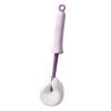 2-in-1 Long-Handle Bottle Brush Set, Multi-Functional Cup Lid Clean Brushes Straw Cleaner Tools, Self-Squeeze Bottle Brush with Sponge Head for Coffee Mugs, Sports Bottles (1, White) view 2