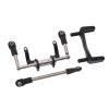 1/10 RC Servo Mount Hydraulic Steering Link Lightweight SCX10 (Black) view 3