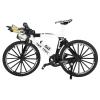 Omquot Mini Alloy Mountain Bike Model with Fun Desk Decoration for Kids and Enthusiasts for Office and Home (White) view 1