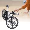 Omquot Mini Alloy Mountain Bike Model with Fun Desk Decoration for Kids and Enthusiasts for Office and Home (White) view 4