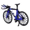 Omquot Mini Alloy Mountain Bike Model with Fun Desk Decoration for Kids and Enthusiasts for Office and Home (Blue) view 4