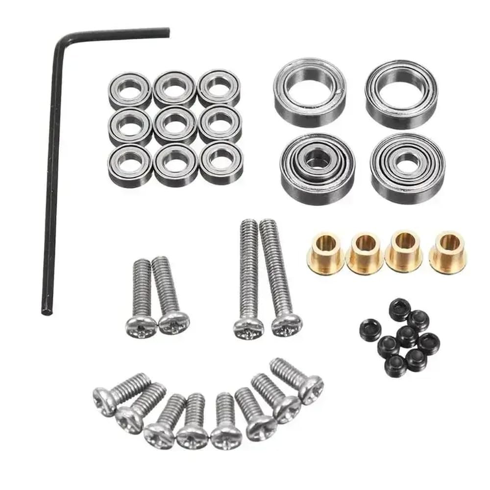 COMODO RC Car Bridge Axle Upgrade Metal Replacement Part Compatible with B14 B24 B16 B36 C14 C24 Q62 Q63 Includes Screws