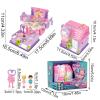 Doll House - Doll Home with Lights and Music, Pretend Play House, Surprise Transformation Villa, Educational Playset for Home Classroom Bedroom, Gift for Birthday Holidays Preschool Kindergarten view 2