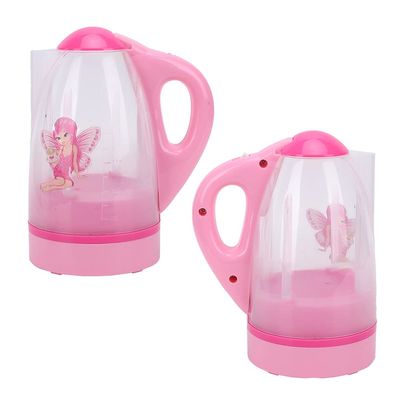Hidyliu Electric Kettle Toy Durable Safe Simulation Small Appliance for Kid Over 3 Years Old (Electric Kettle 3521-21)