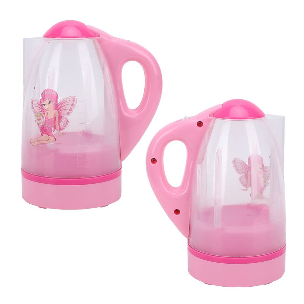 Hidyliu Electric Kettle Toy Durable Safe Simulation Small Appliance for Kid Over 3 Years Old (Electric Kettle 3521-21)