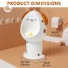Toddler Urinal for Boys with Fun Windmill Design, Adjustable Height Kids Urinal Wall Mounted Boys Urinals for Potty Training Toddler view 2
