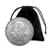 1893 Mighty Dragon Lucky Coin Pendant - US Liberty Eagle Novelty Hobo Morgan Necklaces Coin Funny Coin Ring Pendant Jewelry Bag view 4