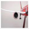 ALHROEUO Miniature Scale 1 130 for Hainan Airlines Panda Boeing 787 Resin Airplane Airbus with Light Wheels Toy Collection Display Flying Toy Game Kits(No Light) view 4