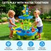 HeySplash Water Table for Toddlers, 3-Tier Kids Water Table for Boys Girls Over 3 Years, Outdoor Toys Sensory Table with 13 Piece Toy Accessories, Sand Table for Outdoor Beach Backyard Garden Summer view 4