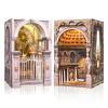 MiniCity 2-Piece Book Nook Kit Set, DIY 3D Wooden Puzzle for Beginner view 1