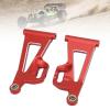 2PCS RC Front Lower Swing Arm Aluminum Alloy Suspension Arm for 1/14 14209 14210, Upgraded Replacement Front Lower Arm with Screws and Pins for Enhanced Steering view 2
