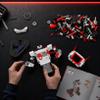 Mould King AI Robot Building Block Set, 530PCS Smart Interactive Robot with GPT Voice Control, Expressive LED Face, APP Control, STEM Educational Toy for Age 14+/Adults-Red view 4