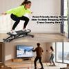 Balance Board for Adults, Sliding Ski Machine Rocking Stepper with Resistance Bands, Portable Wobble Board Featuring LCD Monitor, 300Lbs Capacity Ski Twister Trainer for Full Body Workout at Home Gym view 2