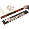 Acrylic Mahjong Racks Set, 20" Tortoise Mahjong Racks with Pushers, Detachable Magnetic Mahjong-Pushers, Clear Long-Lasting for Family Friends Entertainment Fun view 1