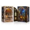 MiniCity 2-Pack DIY Book Nook Kits, Pantheon and Notre-Dame Models with LED view 1