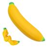 3pcs Fake Banana Strawberry Stress Relief Fidget Toy, Desk Accessory, Lightweight Squeeze Toy for Adults, Novelty Office Decor & Relaxation Tool view 2