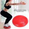 CHEOTIME Wobble Cushion Balance Disc, Wobble Disc and Wiggle Seat, Balance Pads for Physical Treatment, Balance Disc with Air Pump Wobble Cushion for Stability Workout (Red) view 2