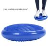 CHEOTIME Wobble Cushion Balance Disc, Wobble Disc and Wiggle Seat, Balance Pads for Physical Treatment, Balance Disc with Air Pump Wobble Cushion for Stability Workout (Blue) view 3
