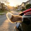 Remote Control Electric Car Tail, Cute Fuzzy Tail Car Decoration, Rechargeable Plush Animal Moving Tails with Voice & Touch Control, for SUV Bike Motorcycle (G) view 2
