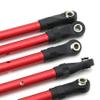 LEWAGH Metal Turnbuckles Pull Rod Link Rod Steering Rod Set for RC Slash Hoss Rustler Stampede 4x4 1/10 RC Car Upgrade Parts(Blue) view 3