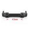 Rc Bumper Models Parts For Axial For SCX10 RC Crawler Car For Racing Aluminum Alloy Front Bumper Mount Upgrades Parts Accessories view 3