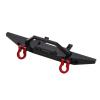 AQWBTYD Compatible with MN128 for MN 128 RC Crawler Car Upgrade Replacement Parts Accessories Metal Front and Rear Bumper with Tow Hook RC Assortment view 2
