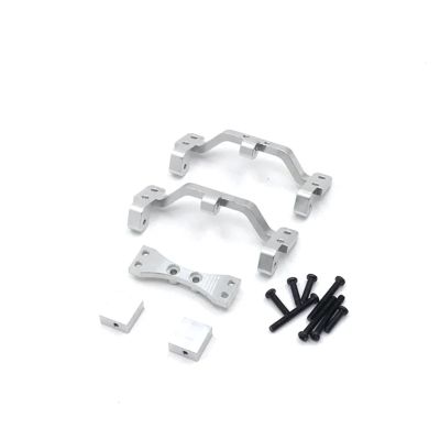 AQWBTYD Compatible with WPL C14 C24 C34 B14 B24 RC Car Upgrade Modification Parts Accessories Metal Bridge Servo Rod for Seat RC Assortment(Silver)