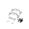 AQWBTYD Compatible with WPL C14 C24 C34 B14 B24 RC Car Upgrade Modification Parts Accessories Metal Bridge Servo Rod for Seat RC Assortment(Silver) view 1