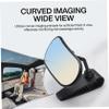 Car Seat Mirror for Baby Rear Facing, Baby Car Mirror With Wide-view Hd Glass - Easy Clip-on Backseat For To Observe Rear-facing Infant Safely (black) view 2