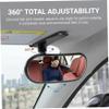 Car Seat Mirror for Baby Rear Facing, Baby Car Mirror With Wide-view Hd Glass - Easy Clip-on Backseat For To Observe Rear-facing Infant Safely (black) view 4