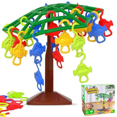 rytopt Monkey Balance Tree Game, 2-Player Balance Tree Board Game, Interactive Family Balance Tree Tabletop Game, Board Games, Family Games, Family Game Night