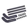 RC Bumper Accessories Compatible With SCX10 For TRX4 For Dodge 1/10 RC Crawler Car Upgrade Accessories Parts Carbon Fiber Front Bumper(Black) view 2