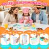 Kids Ice Cream Making Science Kit Make Real Ice Cream with Reusable Shaker, Includes Chef Costume (Apron+Hat+Sleeves), Visual Recipes, Scoop & Bowls STEM Gift for Ages 6-12 view 2