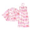 Yeodong Kids Cute 2-Piece Set Kimono Cotton Summer Yukata Traditional Japanese Clothing Girls Kimono Dress Costume view 1