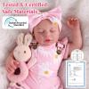 BABESIDE 20 Inch Reborn Baby Doll, Realistic Newborn with Soft Body view 2