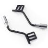 RC Car Accessories Compatible with Axial for SCX10 II 90046 1/10 RC Car Upgrade Parts Accessories Metal Exhaust Pipe Tail Throat view 3