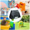 Kids Water Table Cover - Outdoor Portable Dust Proof Water Table Cover Storage Bag Aged 1-3 Boys Girls Children Pool Backyard Yard Indoor Outdoor Beach view 4