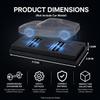 1:64 Scale Motorized Test Base & Constant Spin Electric Dyno Platform with Adjustable Wheelbase and Dust Cover for Diecast Model Cars (Compatible with Hot Wheels, Mini GT, Tomica) (Corbon Black) view 4