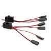 4-Way On/Off Switch Y Wire Light Harness R14 Compatible with TRX-4 & SCX10 1/10 RC Crawler(1 Packs) view 2