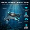 Underwater Drone with Camera, Remote Control Under Water Aqua Submarine Fishing Drones, Focusing on Correction Wireless Connectivity Smart App Real-Time Image for Underwater Exploration (2PCS) view 2