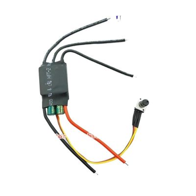 AIQFTGSNS DC 7-24V 200W 3 Phase BLDC Brushless Electronic Starter Driver Hallless DC Electronic Starter Drive Board Speed Controller Module with Potentiometer