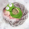 Alipis Snail Knitted Costume Set with Breathable Sleeping Sack and Stretchy Hat 37-39cm for Newborn 0-3 Months Photography Props Random Color view 4