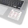 CB Radio Slang Chart Sticker Trucker Lingo Quick Reference Guide for CB Radio Users and Overlanders view 2