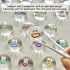 24 Packs Mini Stress Toys Soft Squeeze Toys with Funny Faces Sensory Fidget Toy for Adults Kids Cute Desk Toy for Anxiety Relief view 3
