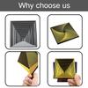 3D Printed Fidget Star Toy, Transformable Handheld Sensory Fidget for Adults, 10cm Anti-Anxiety Finger Toy with Multicolor Visual Effects (Blue) view 4